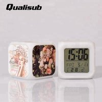 Blank Sublimation LED Change Digital Alarm Clock