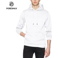 Plain Solid Hooded Sweatshirt