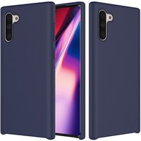For Galaxy Note 10 Liquid Silicone Soft Back Cover Mobile Phone Case for Samsung Note 10