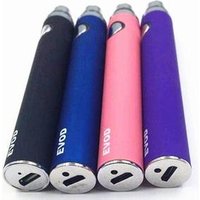 Ecig Battery Evod USB Passthrough Battery 510 battery micro usb 650mah/900mah/1100mah