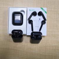 Factory directly good quality lower price dropshipping i11 bt5.0 black tws True Earpod Stereo Headset Headphone
