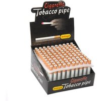 Metal Aluminum Cigarette Shape 78mm 55mm Length Dugout Weed Smoking Pipes Accessories One Hitter Portable Herb Tobacco Pipe