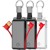 Polymer portable personal model customized gift creative rechargeable treasure new key chain mini mobile power supply power bank