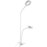 Desktop Mobile Phone Holder Flexible Selfie Ring Light Long Arm Cellphone Clip Holder for Live Recording