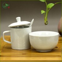 National Standards Competition Porcelain Tea Tasting Cup Set QS Dedicated Tea Utensils