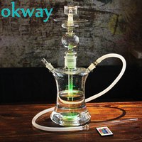 Nargile Shisha Glass Hookah in Foam Box