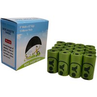 cheap dog suppliers free shipping 16 roll lavender scented EPI Degradable dog poop waste bag
