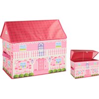 Taizhou factory low price home decorative foldable fabric storage box set