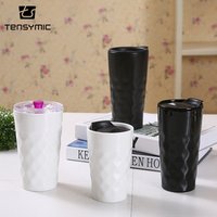 Tensymic chaozhou factory custom travel ceramic cute coffee travel mugs