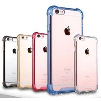 Fast Selling Cheap Products For iPhone 78plus XS MAX Shockproof clear Transparent Case , Hard Acrylic TPU Bumper phone case