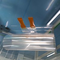 XTA-47'' capacitive touch screen foil shop Window display interactive touch wall USB Nano touch foil