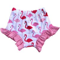 infant toddler flower bloomers girls ruffle shorties & trousers baby summer Flamingo bummies