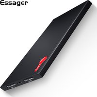 Power Bank 10000mah Portable External Battery Mobile Charger Dual USB Slim Powerbank 10000mah