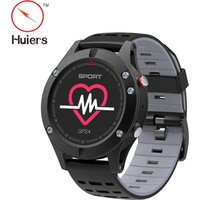 New Built in GPS Outdoors Smart Watch F5 Waterproof Altimeter Barometer Thermometer Multi-sport mode Sport Watch