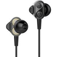 Arkartech UiiSii DT800 wired earphone with microphone hi-res audio player Dual dynamic drivers earbuds for Android phone oem odm