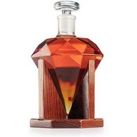 Transparent Borosilicate Diamond Decanter