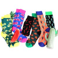 Novelty Cotton Crew Socks