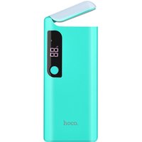 HOCO B27-15000 Pusi mobile power bank with tabletop lamp 15000mAh dual USB 2.0A / 1.0A output LED digital display 3 colors