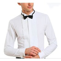 Slim Fit French Cuff Formal Tuxedo Shirt