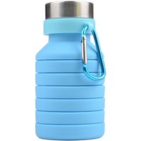 Collapsible Silicone Water Bottle Travel Outdoor Activities