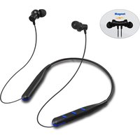 Factory true stereo wireless waterproof magnetic wireless earphones neckband bluetooth headphones