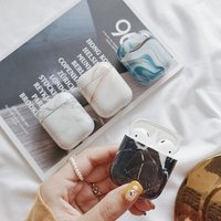 Marble Design Earphone Carrying Case for Airpods TPU Waterproof Cover for Apple for Airpod Case