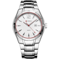 Top Brand CURREN 8301 Stainless Steel Men Day Date Quartz Wrist Watches relogio masculino