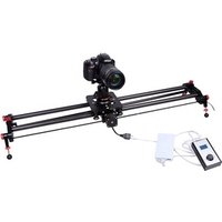 Motorized Autolo DSLR Camera Track Dolly Slider with Time Lapse Tracking and 120-degree Panoramic for Video Shooting Film Making
