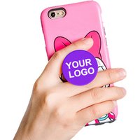 Custom Phone Holder Pops Up Socket Ring with Logo