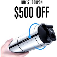 Discount Coupon for 2019 New Design 20oz Protein Shaker Bottle Custom Logo Wholesale Stainless Steel Metal Tumbler for Joy