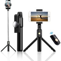 360 degree rotation Hd Bluetooth selfie stick camera K10