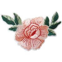 Flower Badge Embroidery Iron On Patch