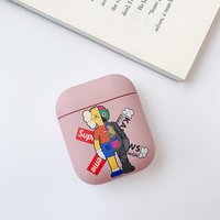 Water Transfer Printing Pink Kaws Case For Apple Earpods case