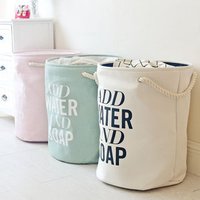 Big Capacity Laundry Basket Waterproof Dirty Clothes Hamper Children Folding Toy Storage Basket Portable Kids Laundry Organizer