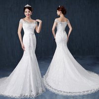 Slimming Fishtail Bridal Gown