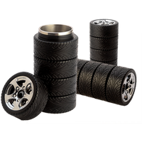 Stainless Steel Travel Mug Tire Design