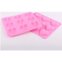 9 Cavity Silicone Heart Shaped Chocolate Mould