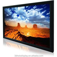 120 Inch Home Theater Fixed Frame Projector Screen / Wall Mount Projection Screen