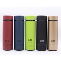 Factory price new design double wall infuser custom stainless steel water bottle