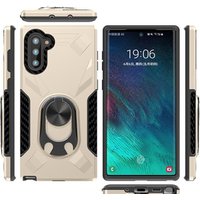 For Samsung galaxy NOTE 10 pro case PC TPU Ring Kickstand Shock Absorption Protective For Samsung Note 10 Phone Case Cover