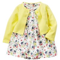 Floral Dress Romper Set