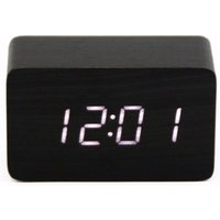 DF902 Digital LED Wooden Desk Clock Alarm