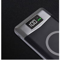 Mobile Battery Pack qi wireless charger 10000mah power bank supply type C Wireless Charging Power Bank