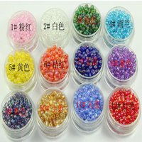 Hot Sale Beautiful Color Various Style Pony Glass Beads For DIY Hand Sewing wholesale