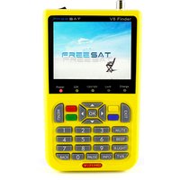 V8 Finder DVB-S/S2 High Definition Support 1080P HD MPEG-4 With 3.5 inch LCD Display Satellite Signal Finder