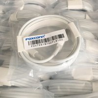 Original Foxconn cable 2m/6ft 5ic E75 Chip Data USB charging cable for iphone 5 6 7 8 plus X XS MAX DHL Free shipping
