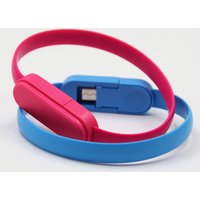 2019 Newest type C charger bracelet 2 in 1 usb data cable bracelet wristband for HTC for iphone cargador portatil brazalete