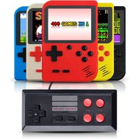 2019 new YLW 8 bits mini TV retro handheld game console player build 400 games support 2 players
