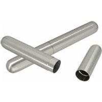Customized logo portable business gifts stainless steel metal cigar tube