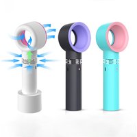Hot Sale USB Rechargeable Portable Hand Held Mini Bladeless Fan
